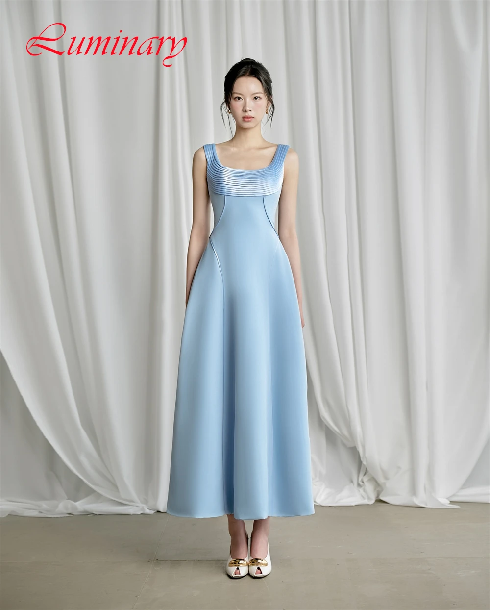 Customized Classic Jersey O-Neck Evening Dress Temperament Sleeveless Prom Dresses High Quality Special Occasion Gowns
Customized Classic Jersey O-Neck Evening Dress Temperament Sleeveless Prom Dresses High Quality Special Occasion Gowns