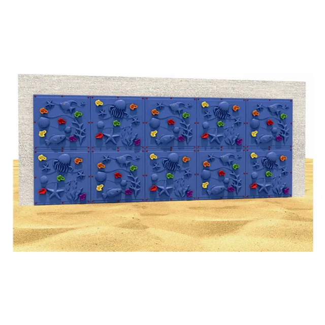 High Quality Kids Rock Climbing Wall Outdoor Plastic Climber Playground Equipment for Children
High Quality Kids Rock Climbing Wall Outdoor Plastic Climber Playground Equipment for Children
