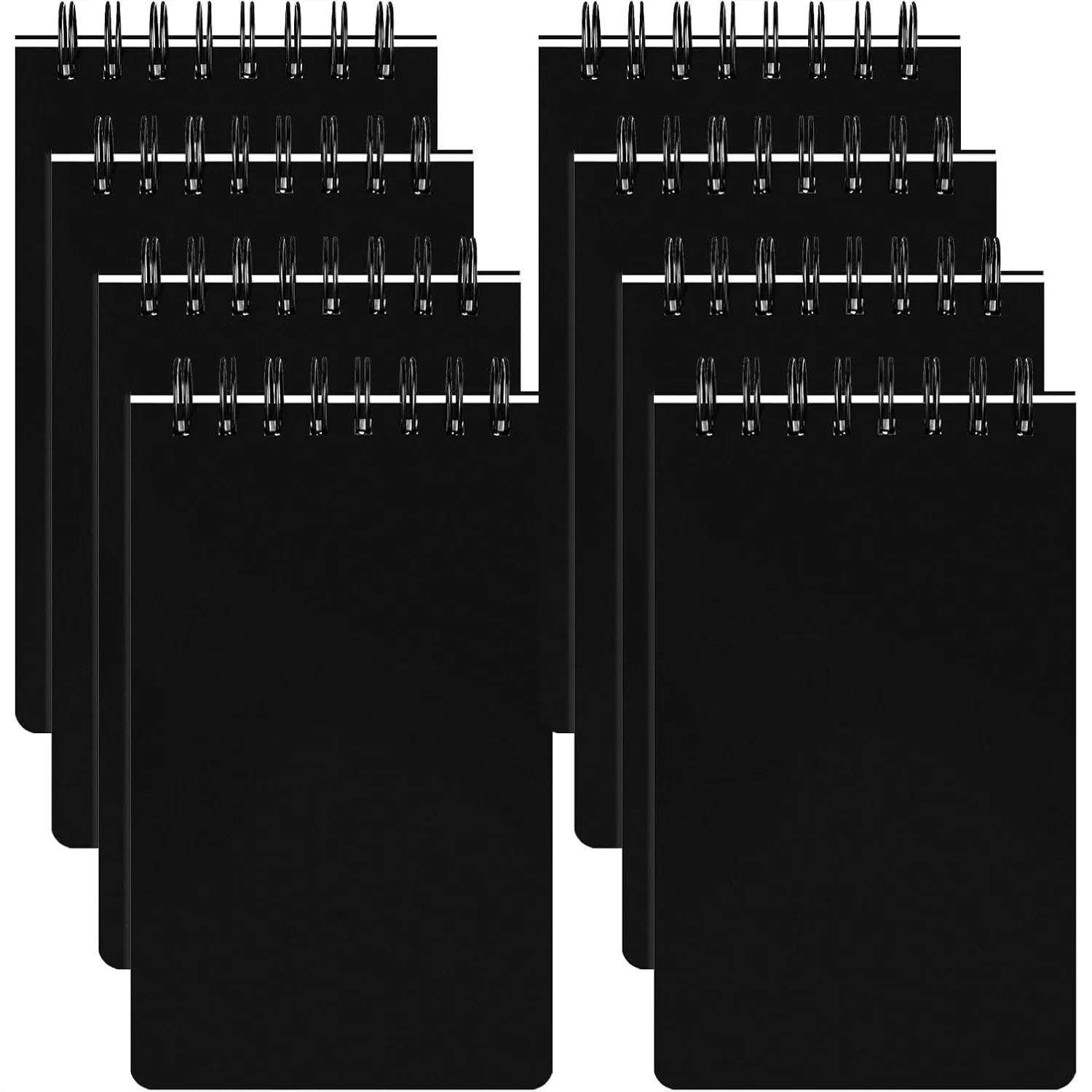 8 Pack Pocket Notebooks 3x5 Spiral Notepads Mini Notebook 60 Sheets 120 Pages Lined Memo Pads For School Office Home Black
8 Pack Pocket Notebooks 3x5 Spiral Notepads Mini Notebook 60 Sheets 120 Pages Lined Memo Pads For School Office Home Black