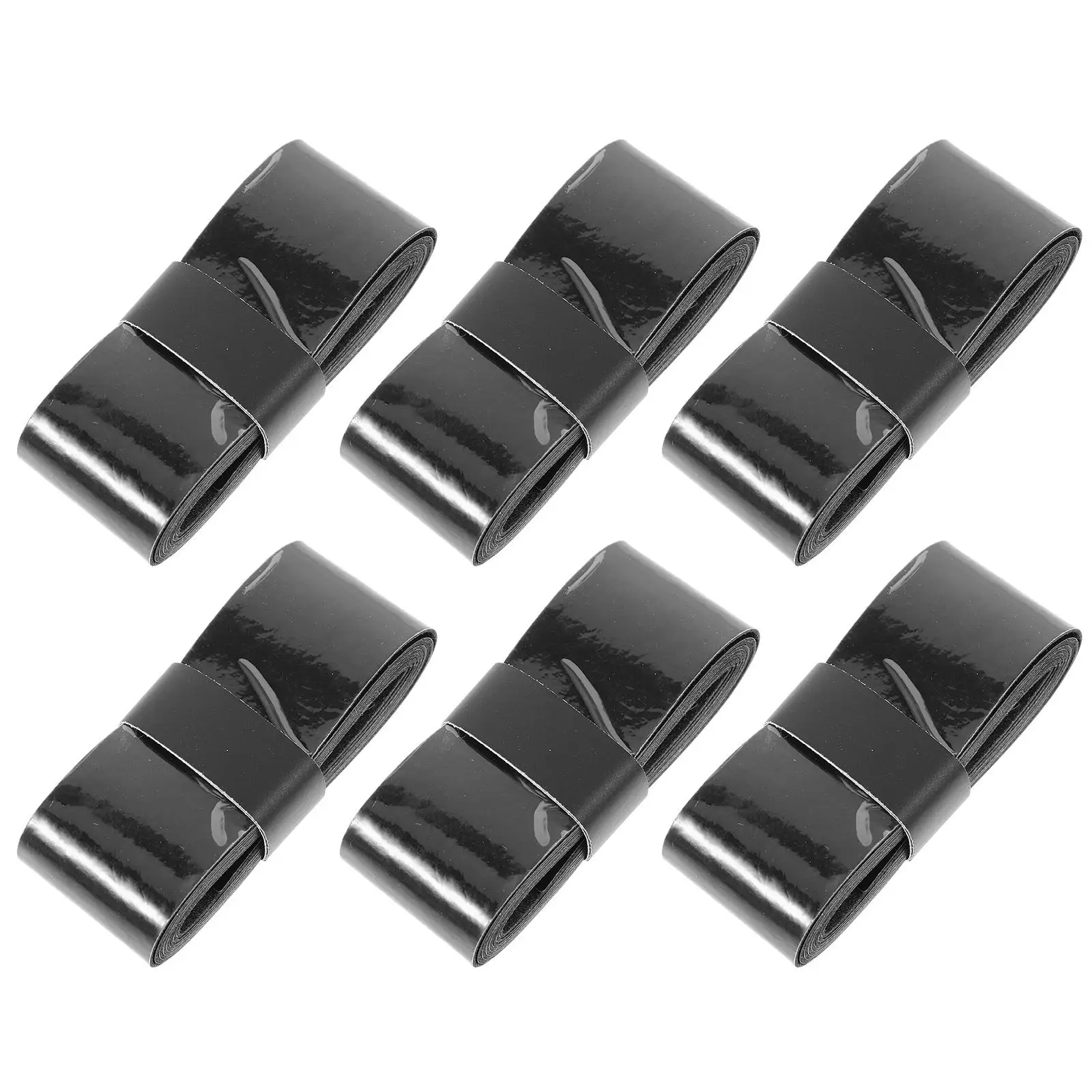 6Pcs Anti-Slip Racket Handle Tape Tennis Overgrip Tape Sweat Absorbent Non-Slip Grip Wrap for Tennis Badminton Rackets Bikes