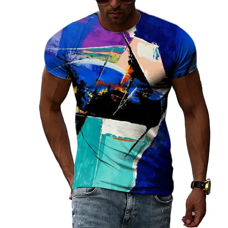 Summer Fashion Graffiti Graphic Funny T-Shirts For Men Casual 3D Print Hip Hop Harajuku Personality Round Neck Short Sleeve Top
Summer Fashion Graffiti Graphic Funny T-Shirts For Men Casual 3D Print Hip Hop Harajuku Personality Round Neck Short Sleeve Top