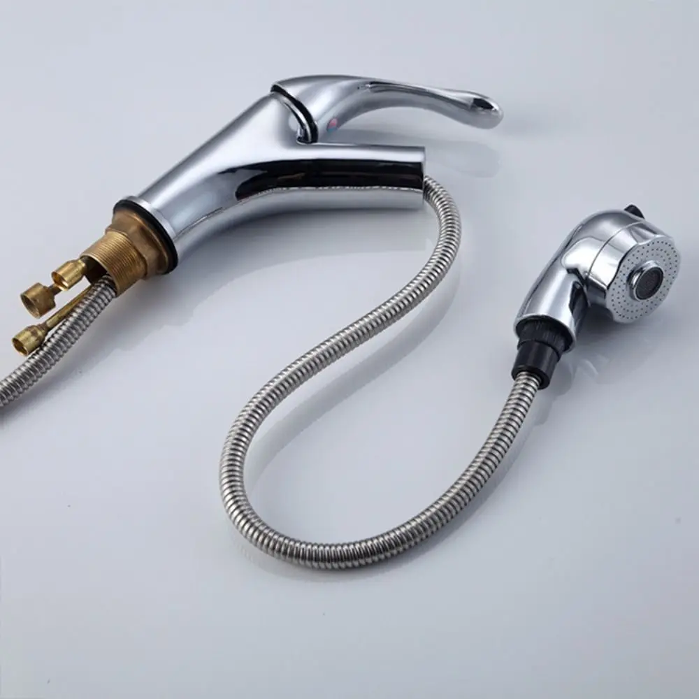 Large Head Design Pull Out Faucet Retractable Pull-Out Structure Premium Sturdy Material Bathroom Sink Faucet
Large Head Design Pull Out Faucet Retractable Pull-Out Structure Premium Sturdy Material Bathroom Sink Faucet