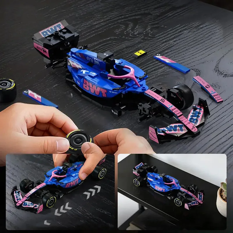 Racing Champion Building Block Car 1:24 Scale BWT Alpines A525 Vehicle Brick Model Sets Construction Toys For Kids Gifts
Racing Champion Building Block Car 1:24 Scale BWT Alpines A525 Vehicle Brick Model Sets Construction Toys For Kids Gifts