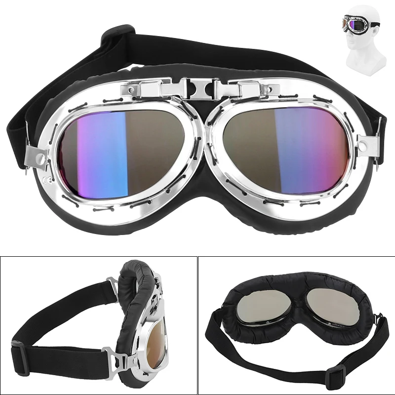 Retro Motorcycle Goggles Glasses Oculos Antiparras Gafas Moto Goggles For Harley style Helmet Antiparras Motocross
Retro Motorcycle Goggles Glasses Oculos Antiparras Gafas Moto Goggles For Harley style Helmet Antiparras Motocross