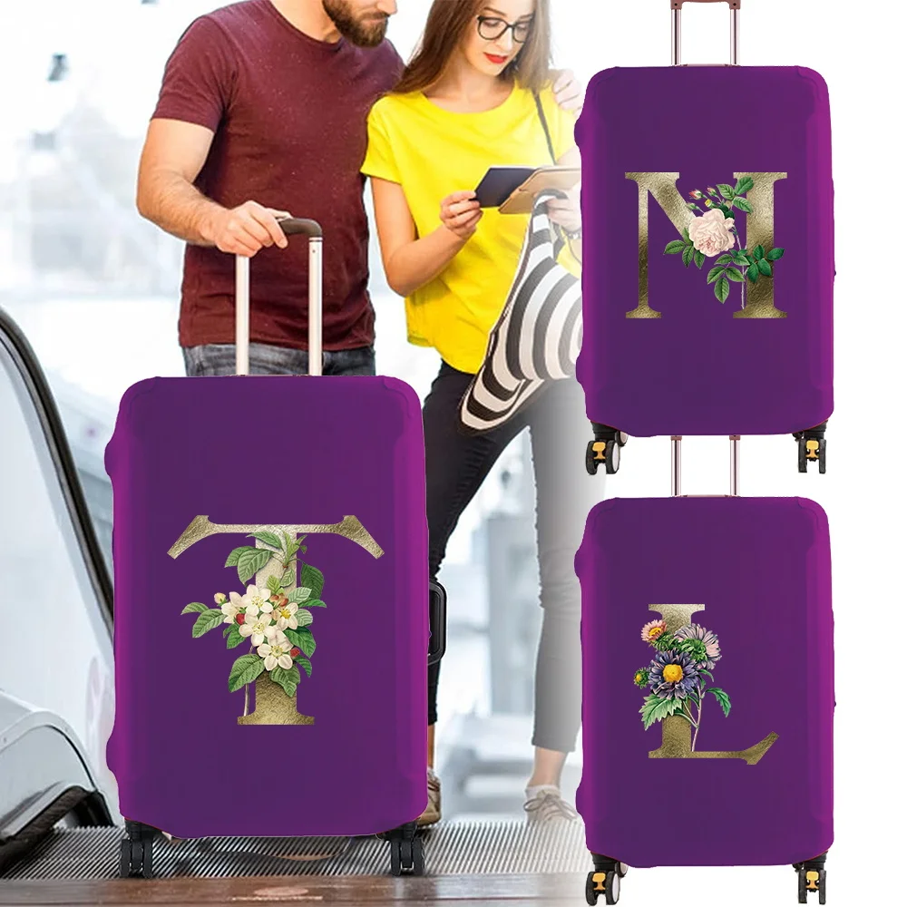 Luggage Cover Dust Cover 18-32inch Trolley Box Suitable Protective Case Reusable Washable Golden Flower Printing Series
Luggage Cover Dust Cover 18-32inch Trolley Box Suitable Protective Case Reusable Washable Golden Flower Printing Series