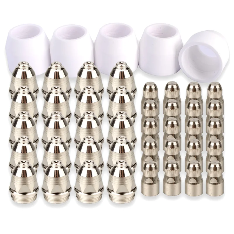 A24F-45 Pieces P80 Plasma Electrode Tip Nozzle Plasma Cutting Electrode Nozzle Plasma Consumable Fit P-80 Plasma Torch
A24F-45 Pieces P80 Plasma Electrode Tip Nozzle Plasma Cutting Electrode Nozzle Plasma Consumable Fit P-80 Plasma Torch