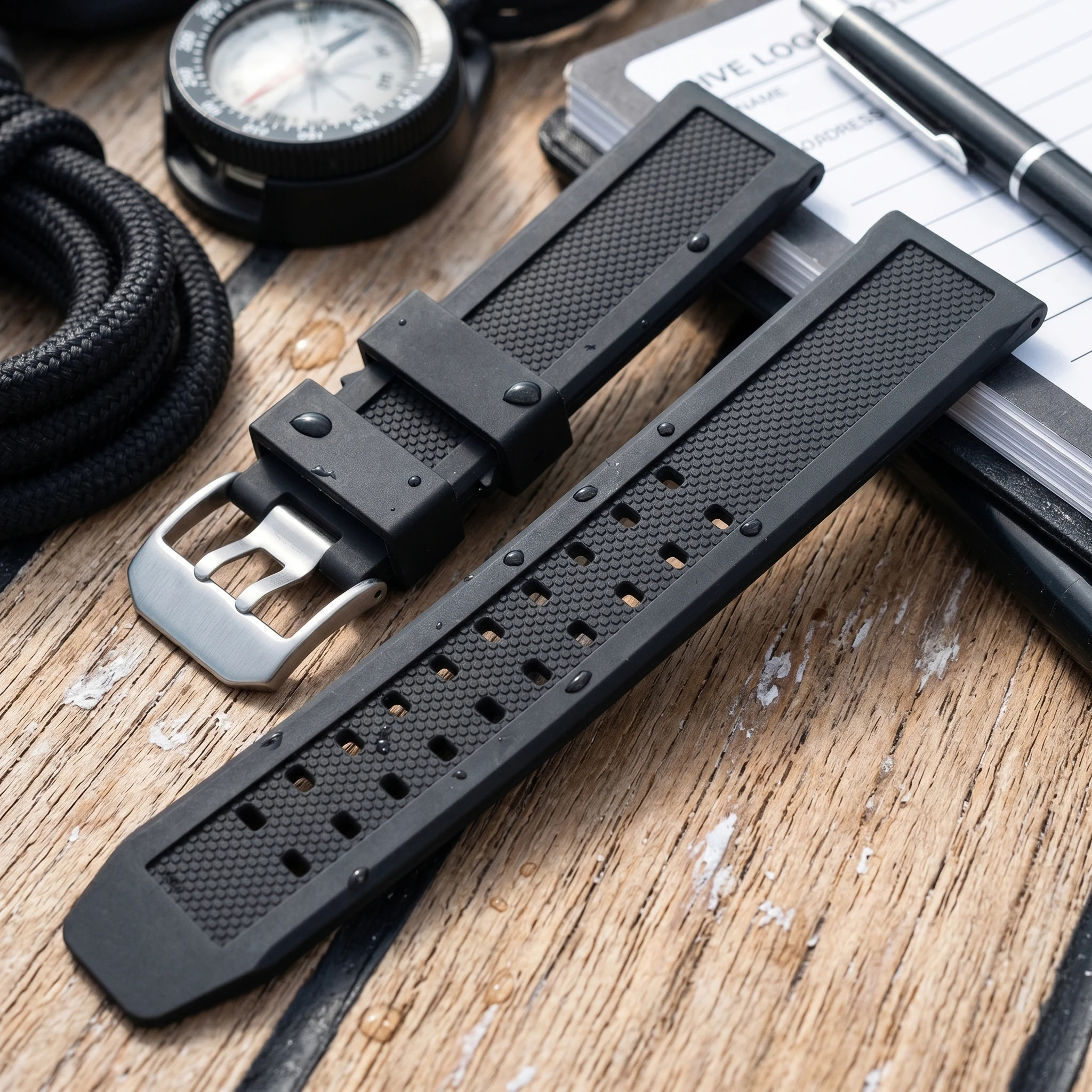 23mm Black Silicone Watch Band Replacement Rubber Sport Dive Strap Compatible with Luminox Tactical Watches Men
23mm Black Silicone Watch Band Replacement Rubber Sport Dive Strap Compatible with Luminox Tactical Watches Men