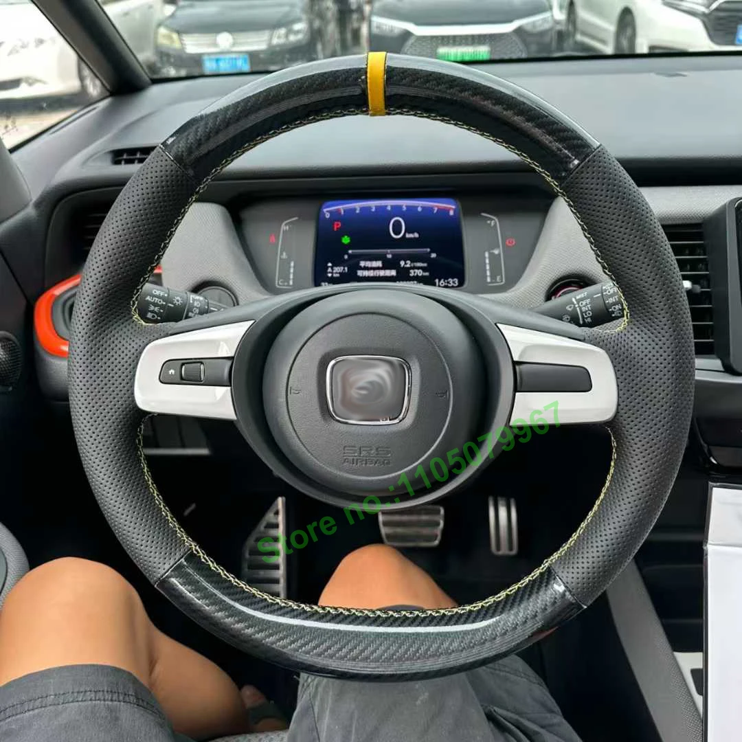 DIY Hand-Stitched Non-slip Durable PU Leather Car Steering Wheel Cover for Honda Fit Life 2021-2023 Interior Accessories
DIY Hand-Stitched Non-slip Durable PU Leather Car Steering Wheel Cover for Honda Fit Life 2021-2023 Interior Accessories