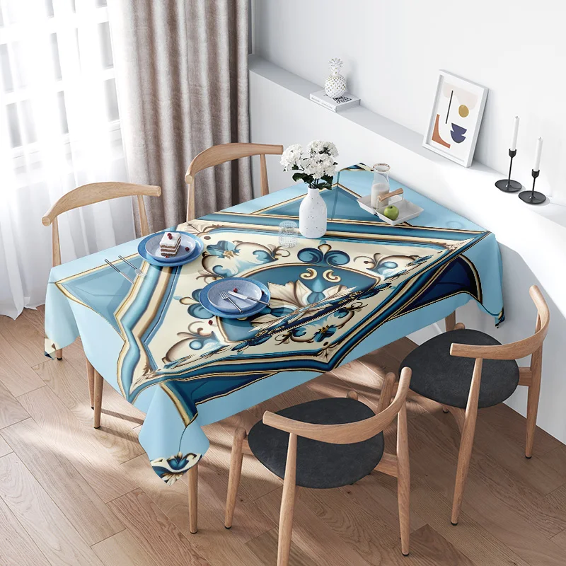Waterproof Tablecloth Vintage Floral Dining Table Cover Washable Rectangle Table Linens Party Decor Tableware Accessories
Waterproof Tablecloth Vintage Floral Dining Table Cover Washable Rectangle Table Linens Party Decor Tableware Accessories