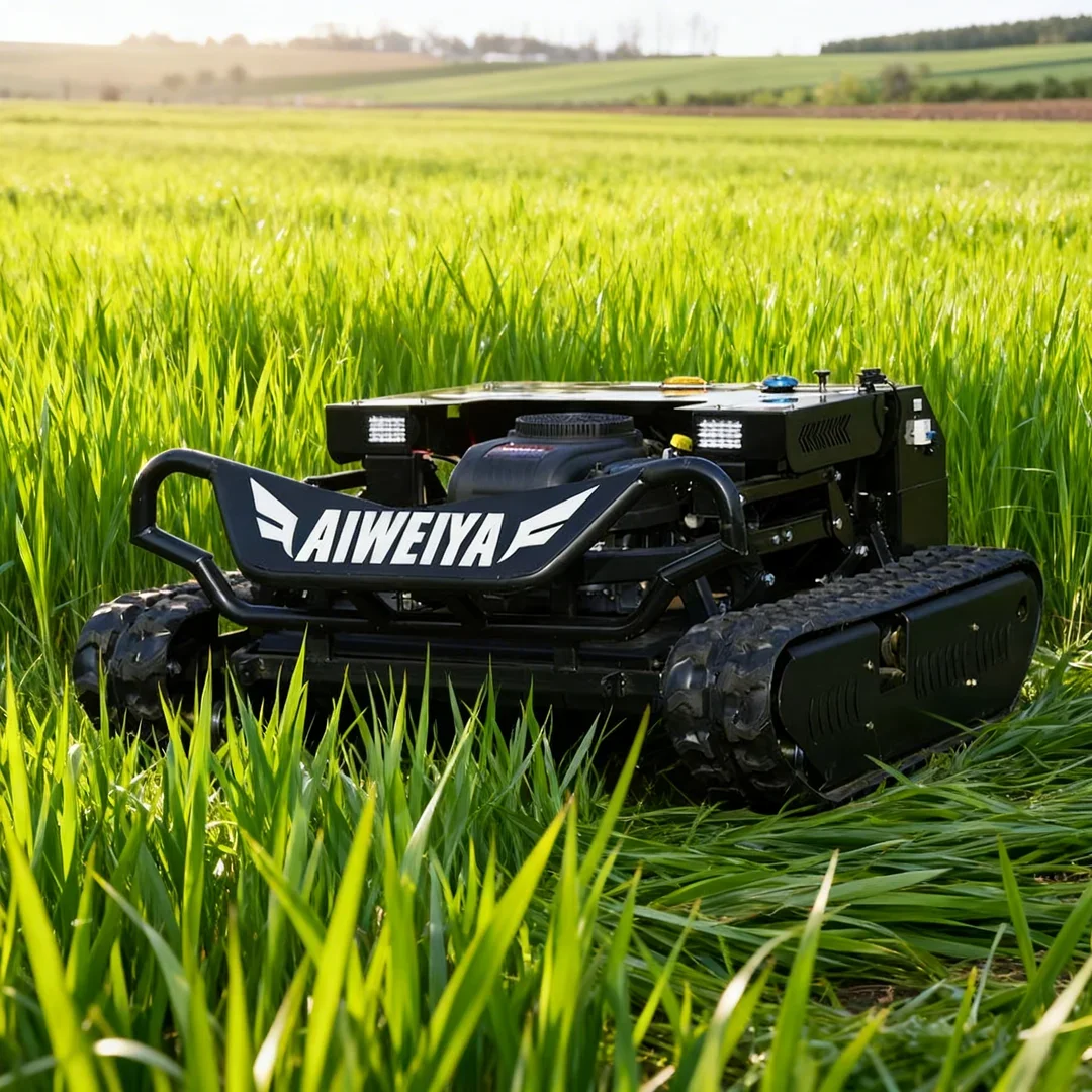 Customized High Horsepower Tank Remote Robot Lawn Mower 900mm Cutting Width Free Blades for Garden Lawn
Customized High Horsepower Tank Remote Robot Lawn Mower 900mm Cutting Width Free Blades for Garden Lawn