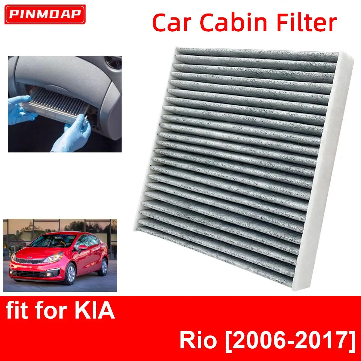 Автомобильный салонный воздушный фильтр для KIA Rio 2006-2017 автофильтры из углеродного волокна CF10709 08790-2E200 08790-2E200A 087902 E200 97133-2E210
Автомобильный салонный воздушный фильтр для KIA Rio 2006-2017 автофильтры из углеродного волокна CF10709 08790-2E200 08790-2E200A 087902 E200 97133-2E210