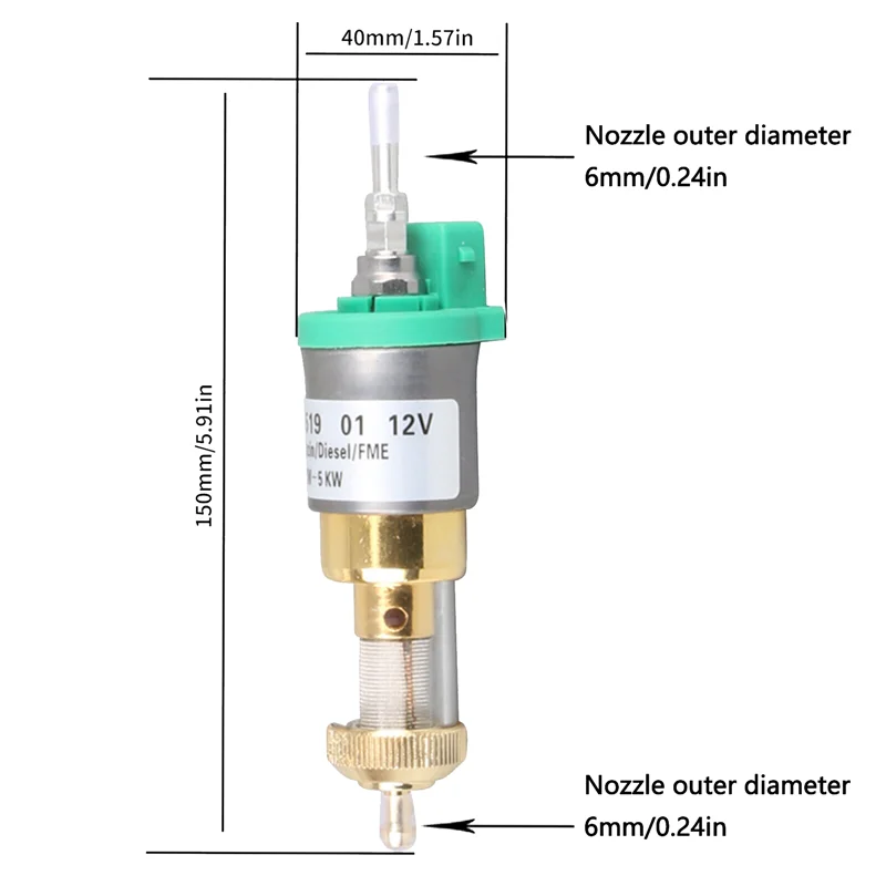 Practical Parking Heater Pulse Fuel Pump Set Solenoid Pump Air Heater Car Heater Accessories
Practical Parking Heater Pulse Fuel Pump Set Solenoid Pump Air Heater Car Heater Accessories
