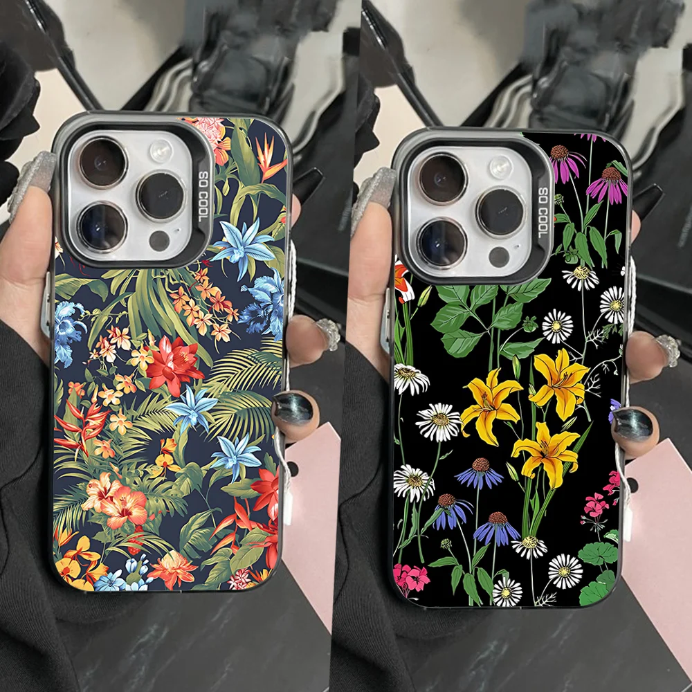 Fashion Flower Desgin Phone Case For iPhone 16,15,14,13,12,11,Pro,Max,Plus,Mini,XS,SE Anti Fall Black Matte Hard Bumper
Fashion Flower Desgin Phone Case For iPhone 16,15,14,13,12,11,Pro,Max,Plus,Mini,XS,SE Anti Fall Black Matte Hard Bumper