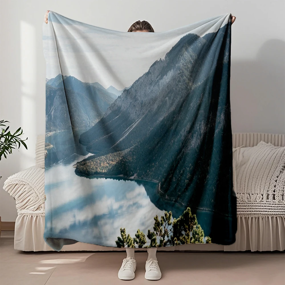 Flannel Bed Multi-use Blanket Magnificent Scenery Vintage Floral Quilted Bed Runner Hospitality Bedding Wrinkle-resistant
Flannel Bed Multi-use Blanket Magnificent Scenery Vintage Floral Quilted Bed Runner Hospitality Bedding Wrinkle-resistant
