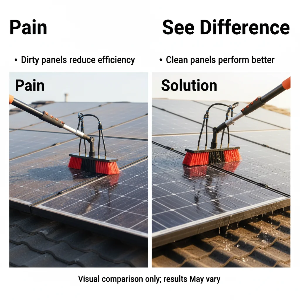 Solar photovoltaic panel glass curtain wall cleaning brush, telescopic rod water brush, cleaning tool brush set
Solar photovoltaic panel glass curtain wall cleaning brush, telescopic rod water brush, cleaning tool brush set