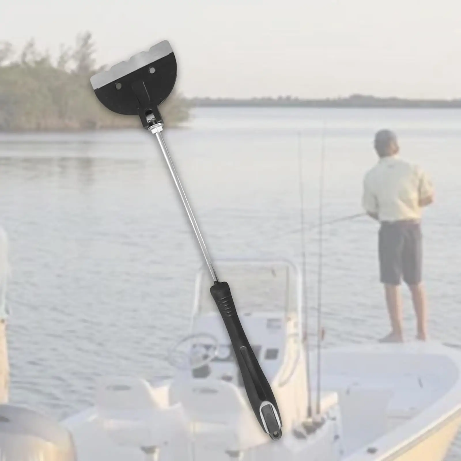 Shrimp Bait Shovel Durability Fishing Tool Professional Comfortable Handle Fishing Shrimp Shovel Stainless Steel Rotatable Head
Shrimp Bait Shovel Durability Fishing Tool Professional Comfortable Handle Fishing Shrimp Shovel Stainless Steel Rotatable Head