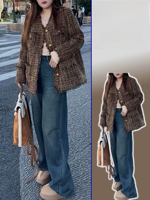 Женское шерстяное пальто больших размеров с V-образным вырезом, утепленное, свободного кроя, зимнее, модное, стройнящее, для повседневной носки, чисто шерстяное, для электронной коммерции, размер S
Женское шерстяное пальто больших размеров с V-образным вырезом, утепленное, свободного кроя, зимнее, модное, стройнящее, для повседневной носки, чисто шерстяное, для электронной коммерции, размер S