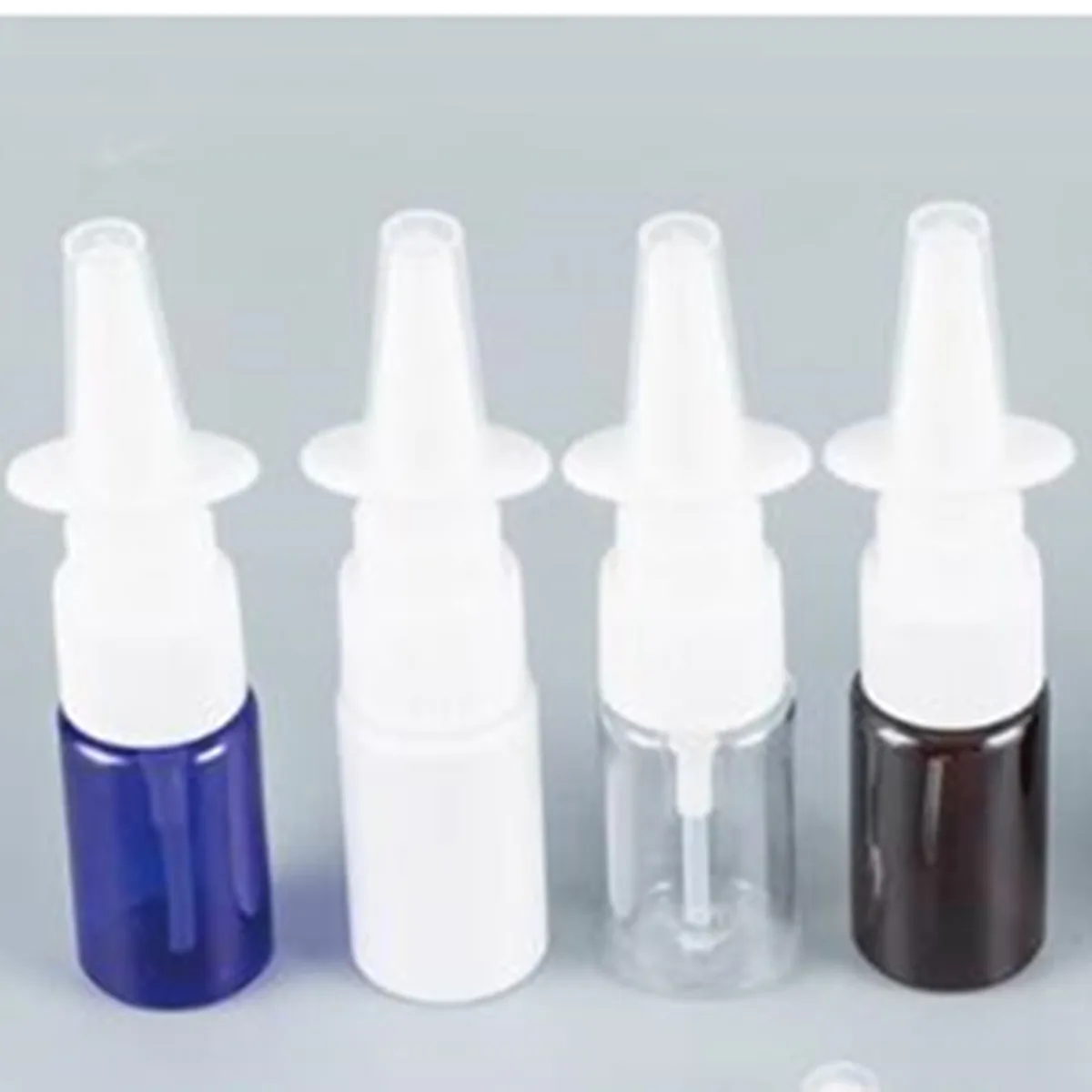 5pc 10ml/15ml/20ml/30/50ml 0.5oz 1oz Plastic Empty White/clear/amber Empty Refillable Nasal Spray Bottles Reusable Nose Sprayer
5pc 10ml/15ml/20ml/30/50ml 0.5oz 1oz Plastic Empty White/clear/amber Empty Refillable Nasal Spray Bottles Reusable Nose Sprayer