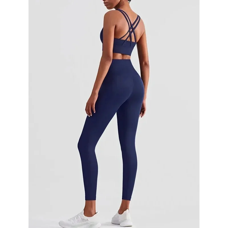 2 Piece Yoga Clothes Women's Tracksuit Athletic Wear Pilates Fitness Suit Gym Workout Push Up Clothes Sports Bra Leggings Suit
2 Piece Yoga Clothes Women's Tracksuit Athletic Wear Pilates Fitness Suit Gym Workout Push Up Clothes Sports Bra Leggings Suit