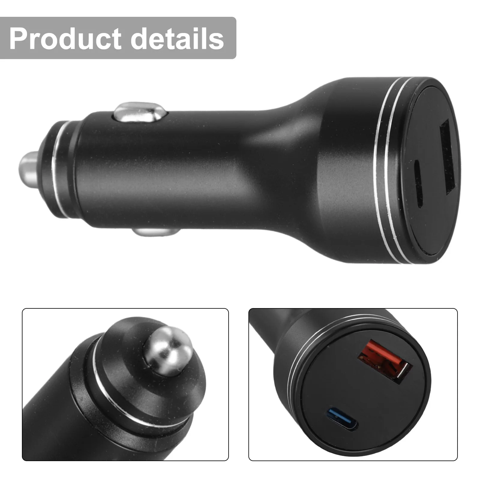 Type C USB Powered PD120 Inverter Charger Perfectly Fits Most Vehicles Including Those Using For Starlink For MINI
Type C USB Powered PD120 Inverter Charger Perfectly Fits Most Vehicles Including Those Using For Starlink For MINI