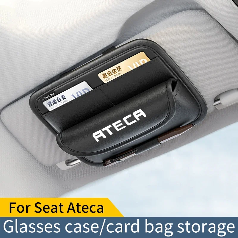 For Seat Ateca Car Sunshade Multifunctional Storage Bag Car Glasses Clip Card Bag Ticket Receipt Storage Bag
For Seat Ateca Car Sunshade Multifunctional Storage Bag Car Glasses Clip Card Bag Ticket Receipt Storage Bag