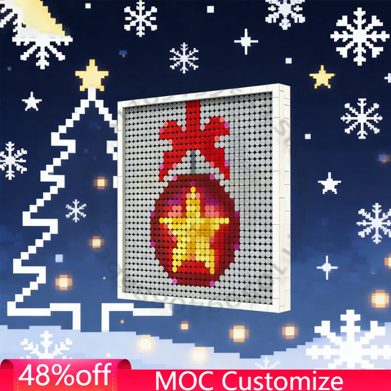 1143 PCS Cupid Arrow Day 4- Christmas Cookie MOC Kit (Dots Advent Calendar Series) MOC Customize Modular DIY Holiday Toy Gifts
1143 PCS Cupid Arrow Day 4- Christmas Cookie MOC Kit (Dots Advent Calendar Series) MOC Customize Modular DIY Holiday Toy Gifts