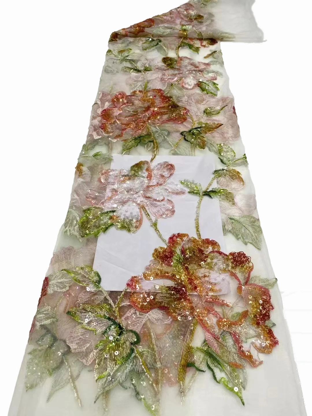 New tulle lace embroidery mesh sequins bead tube embroidery, fashion luxury wedding dress cheongsam dress fabrics
New tulle lace embroidery mesh sequins bead tube embroidery, fashion luxury wedding dress cheongsam dress fabrics