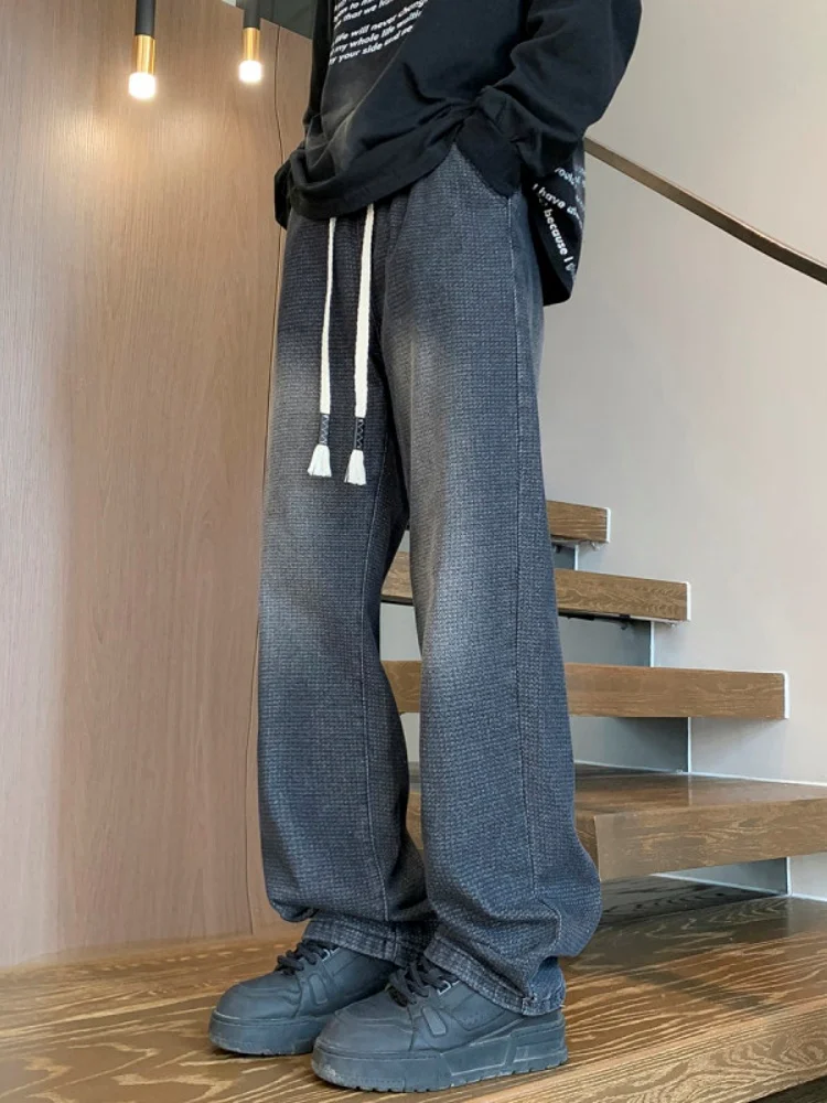 Retro Starry Pattern Men's Jeans Straight Leg Wide Leg Pants Worn out Effect Spring Autumn Seasonal Comfortable Denim
Retro Starry Pattern Men's Jeans Straight Leg Wide Leg Pants Worn out Effect Spring Autumn Seasonal Comfortable Denim