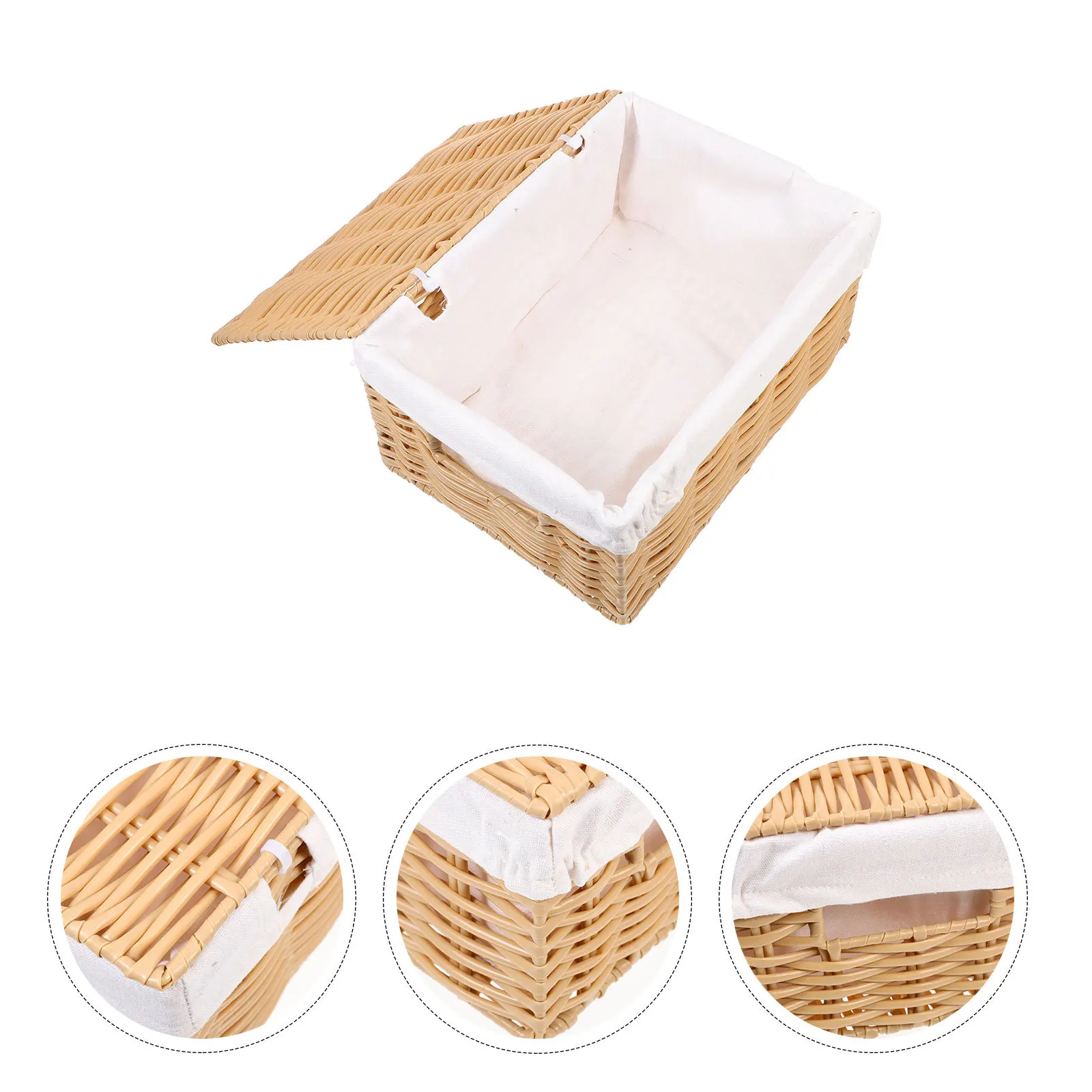 Household Storage Basket Plastic Material Multi-Function Sundries Basket Large Capacity Desktop Clothes Organizer Convenient
Household Storage Basket Plastic Material Multi-Function Sundries Basket Large Capacity Desktop Clothes Organizer Convenient