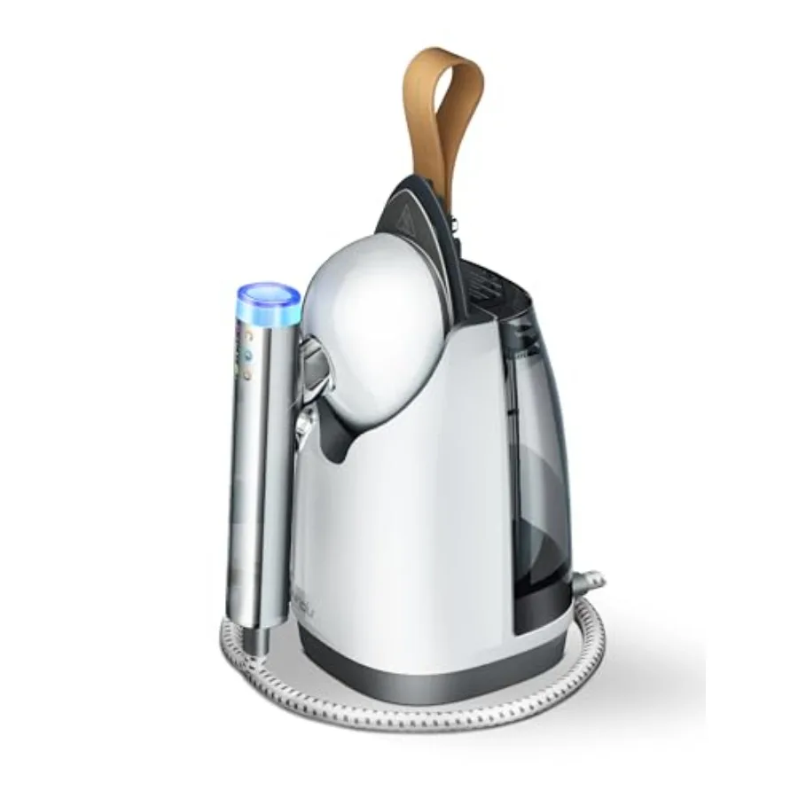 1500W Professional Garment Steamer 2-in-1 Vertical Handheld for Wrinkles 6 Steam Modes 30-Second Heat Up 800mL Tank Auto Shut-O
1500W Professional Garment Steamer 2-in-1 Vertical Handheld for Wrinkles 6 Steam Modes 30-Second Heat Up 800mL Tank Auto Shut-O