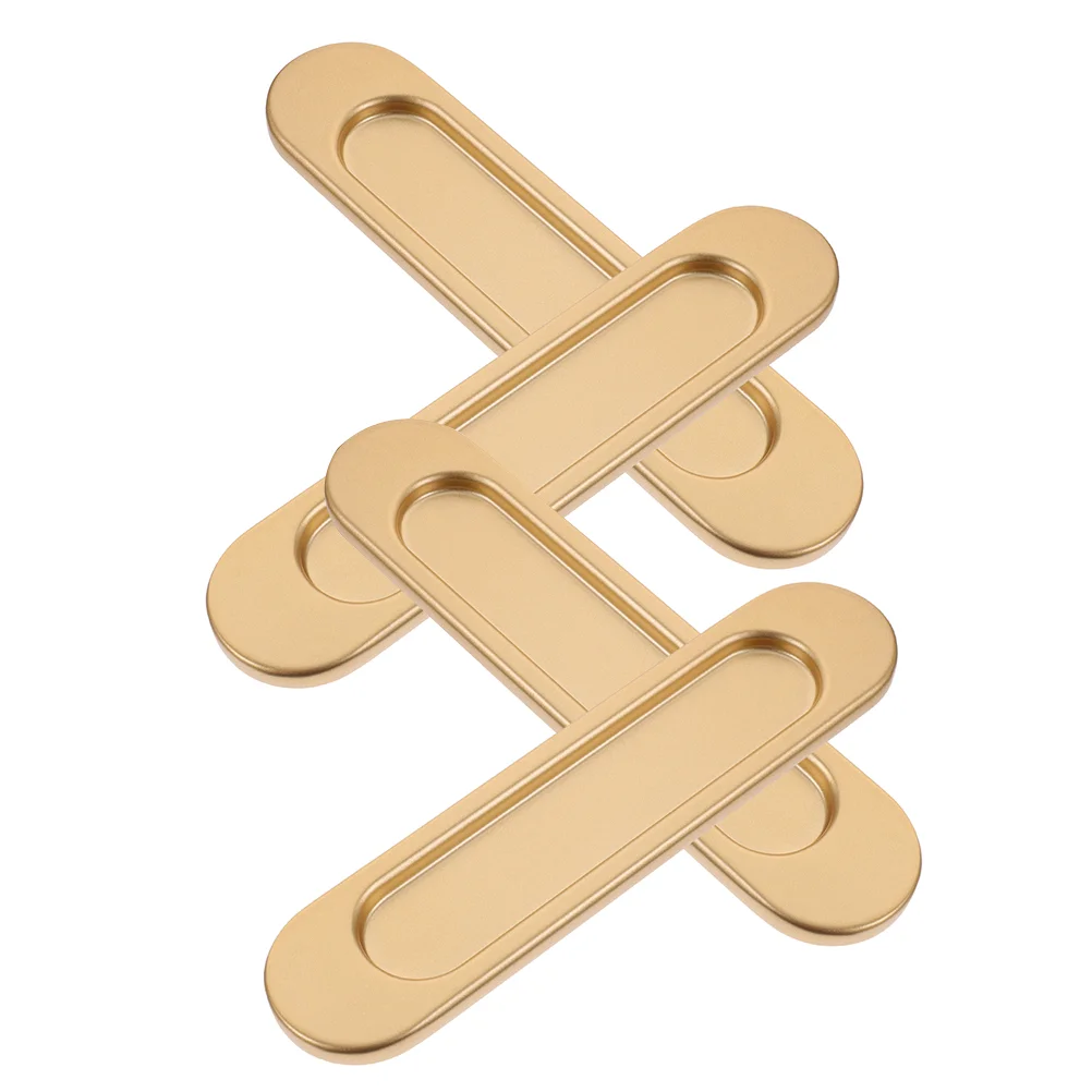 4 Pcs No Hole Sliding Door Handle Aluminum Alloy Self Adhesive Easy Install Hardware Flush for Glass
4 Pcs No Hole Sliding Door Handle Aluminum Alloy Self Adhesive Easy Install Hardware Flush for Glass