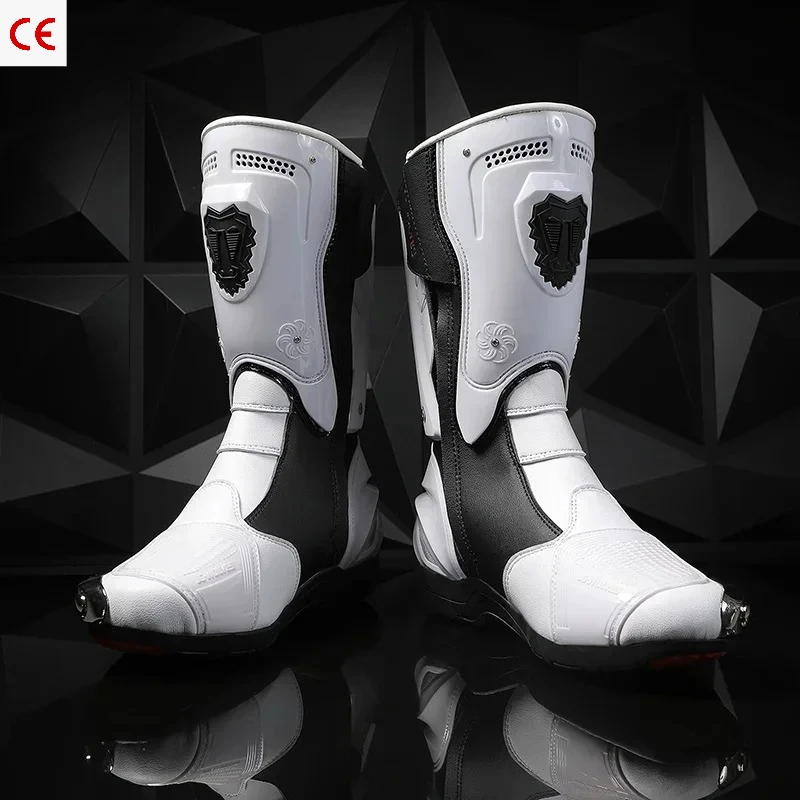SPEED Motorcycle Racing Boots Professiona Biker Shoes Motorbike Riding Protective Gear Shift Microfibe Leather Boot SIZE 39-47
SPEED Motorcycle Racing Boots Professiona Biker Shoes Motorbike Riding Protective Gear Shift Microfibe Leather Boot SIZE 39-47