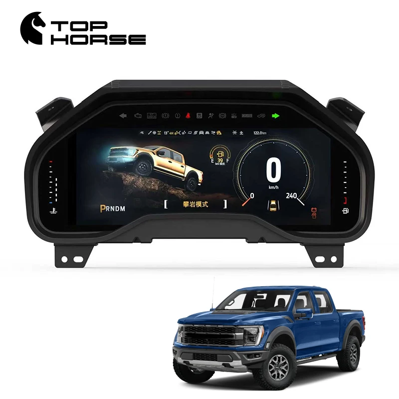 For-d F150 Raptor LCD Digital Cluster Meter Speed Meter 4x4 Off RoadAR
For-d F150 Raptor LCD Digital Cluster Meter Speed Meter 4x4 Off RoadAR