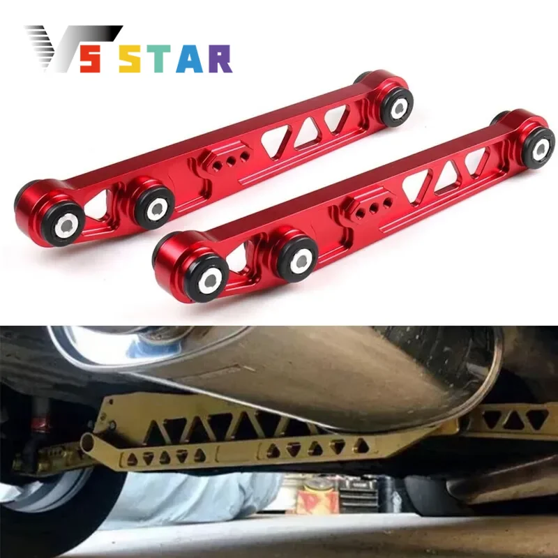 2pcs High Quality Aluminum Rear Lower Suspension Control Arms For 1993-1997 Honda Civic Del Sol Sliver Red LCA-1002
2pcs High Quality Aluminum Rear Lower Suspension Control Arms For 1993-1997 Honda Civic Del Sol Sliver Red LCA-1002