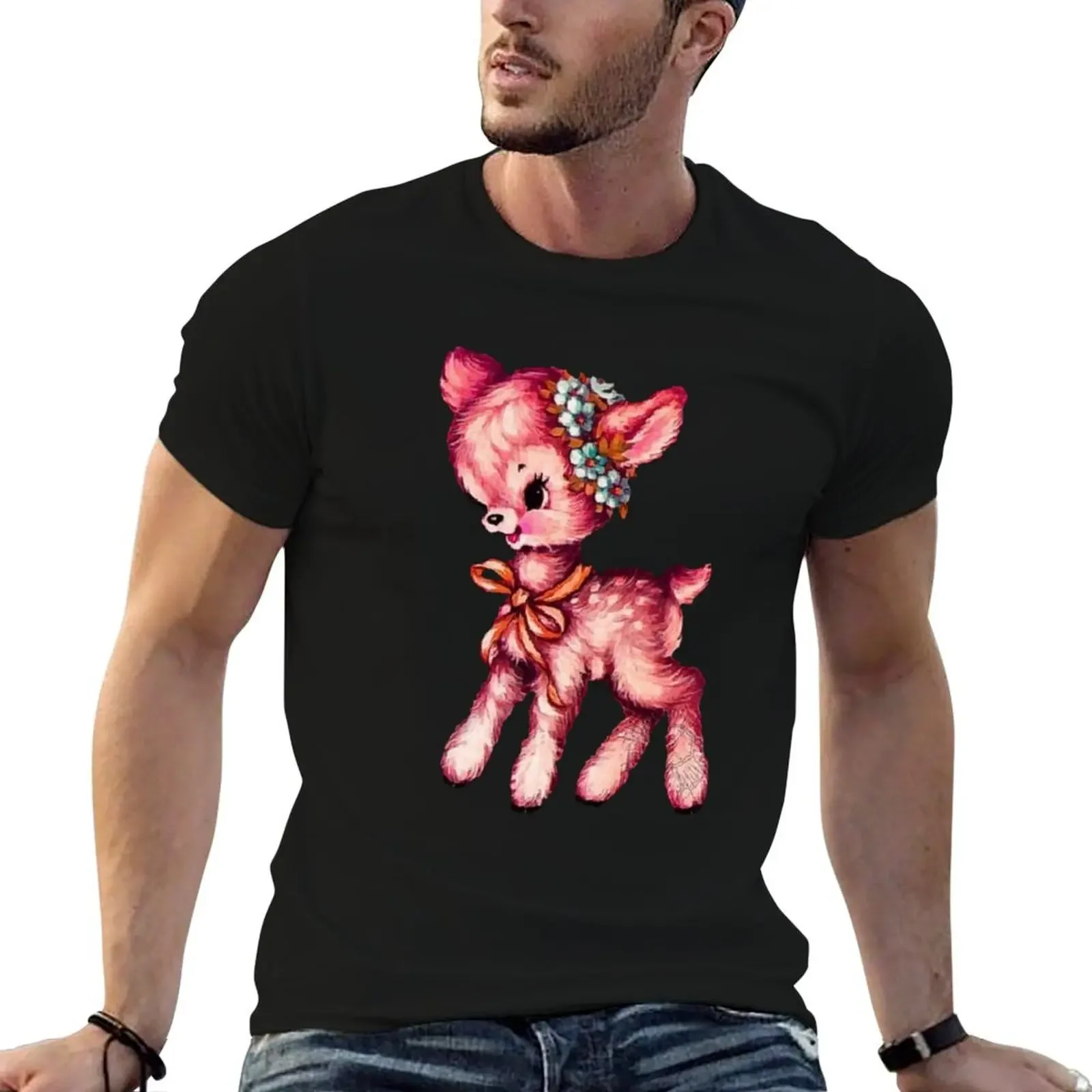 Coquette Vintage deer fawn T-Shirt oversized oversize t-shirts man mens cotton t shirts
Coquette Vintage deer fawn T-Shirt oversized oversize t-shirts man mens cotton t shirts