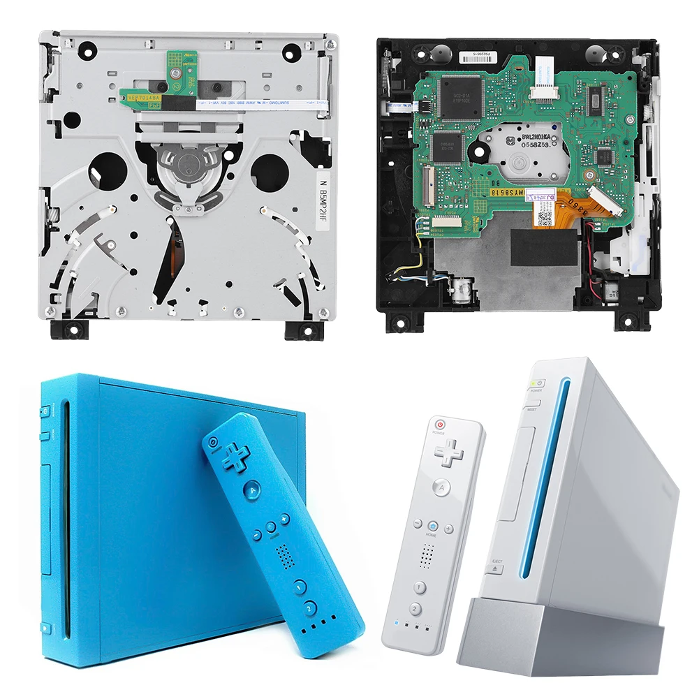 For Nintendo WII D2E Reader Scanner Module Dual IC DVD ROM Drive Disc Reader Scanner Replacement DVD ROM Drive Disc Repair Part
For Nintendo WII D2E Reader Scanner Module Dual IC DVD ROM Drive Disc Reader Scanner Replacement DVD ROM Drive Disc Repair Part