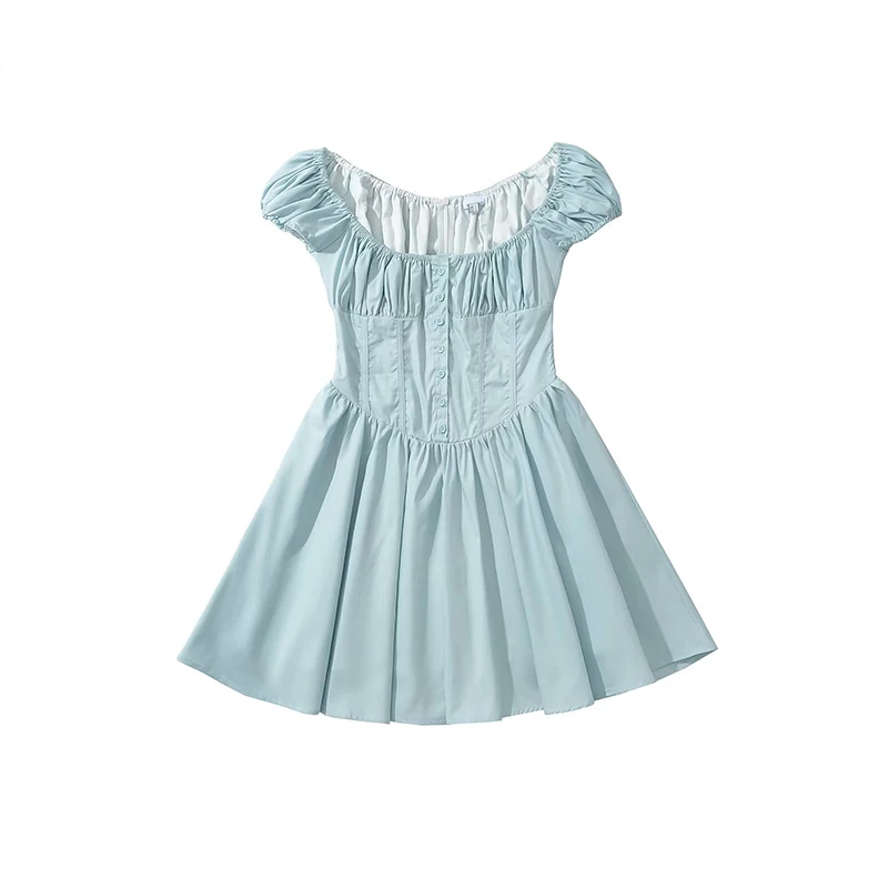 YENKYE Vintage Solid Sexy Off Shoulder Dress Women Short Sleeve Low Waist Female Mini Summer Dresses Holiday Robe
YENKYE Vintage Solid Sexy Off Shoulder Dress Women Short Sleeve Low Waist Female Mini Summer Dresses Holiday Robe