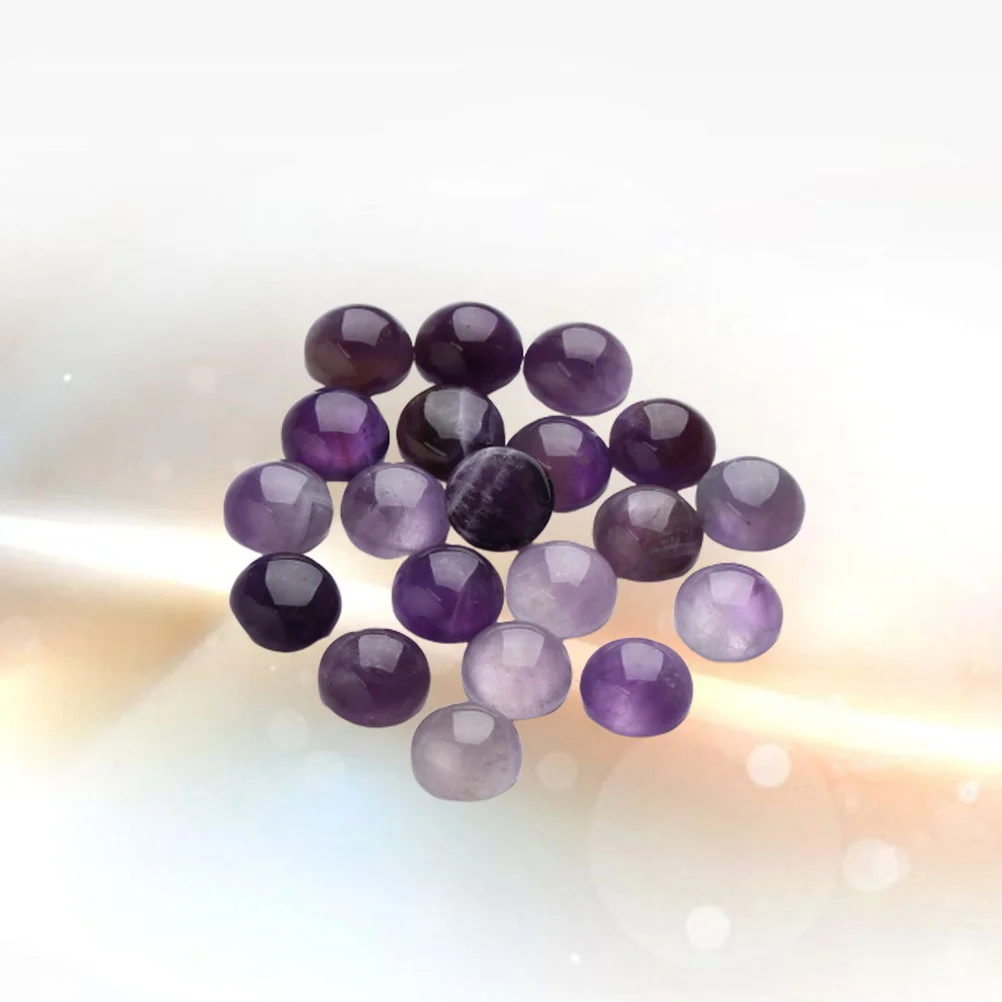 20 Pcs Round Noodles Purple Bead Bracelet Beads for Jewelry Making Crystal Cabochons
20 Pcs Round Noodles Purple Bead Bracelet Beads for Jewelry Making Crystal Cabochons