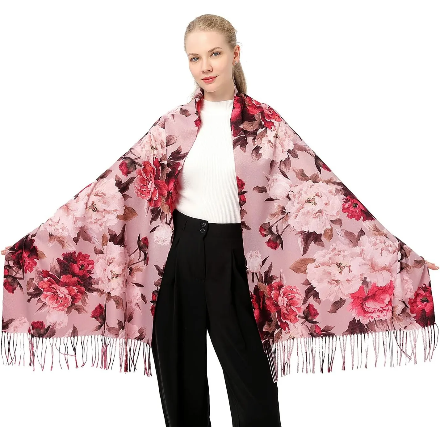 Шарф с художественным принтом и кисточкой из мягкого кашемира, теплое большое одеяло, шаль для подарка
Шарф с художественным принтом и кисточкой из мягкого кашемира, теплое большое одеяло, шаль для подарка