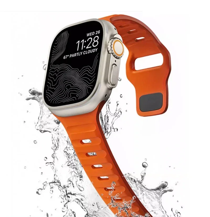 Мягкий силиконовый ремешок для Apple Watch Band Ultra 2, спортивный браслет для iwatch Serise 5 6 7 8 9, 49 мм 44 мм 45 мм 42 мм 41 мм 42 мм
Мягкий силиконовый ремешок для Apple Watch Band Ultra 2, спортивный браслет для iwatch Serise 5 6 7 8 9, 49 мм 44 мм 45 мм 42 мм 41 мм 42 мм
