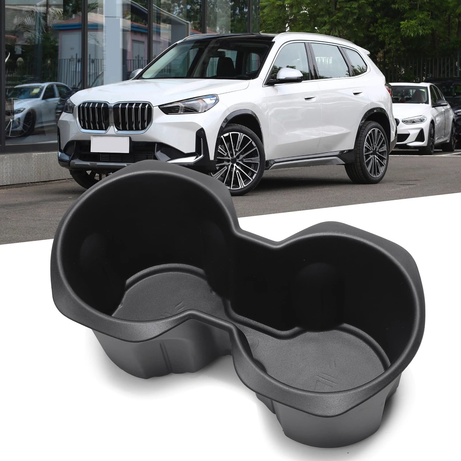 for 2022 2023 BMW X1 IX1 2024 X2 IX2 Anti-Slip Shock-Absorbing Cup Holder Accessories Central Armrest Cup Storage Box TPE
for 2022 2023 BMW X1 IX1 2024 X2 IX2 Anti-Slip Shock-Absorbing Cup Holder Accessories Central Armrest Cup Storage Box TPE