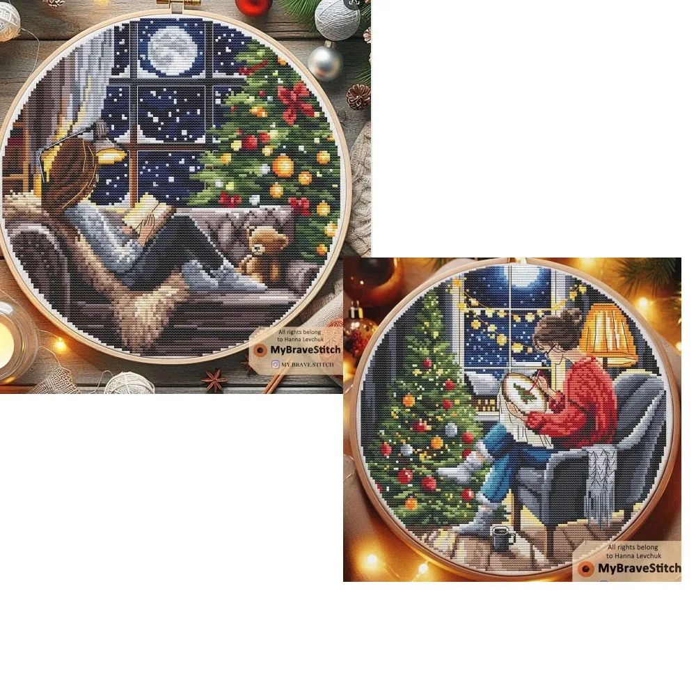 Набор для вышивки крестом, набор «сделай сам», набор для украшения, набор для вышивки крестом, новые поделки, серия для вышивки ручной работы для девочек - чтение в канун Рождества
Набор для вышивки крестом, набор «сделай сам», набор для украшения, набор для вышивки крестом, новые поделки, серия для вышивки ручной работы для девочек - чтение в канун Рождества