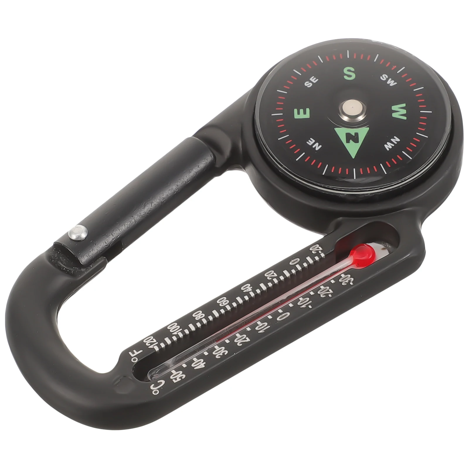 1pcs Keychain Compass Thermometer Carabiner Small Survival Metal Pocket Camping Hiking Accessories Outdoor Gear Mini Navigation
1pcs Keychain Compass Thermometer Carabiner Small Survival Metal Pocket Camping Hiking Accessories Outdoor Gear Mini Navigation