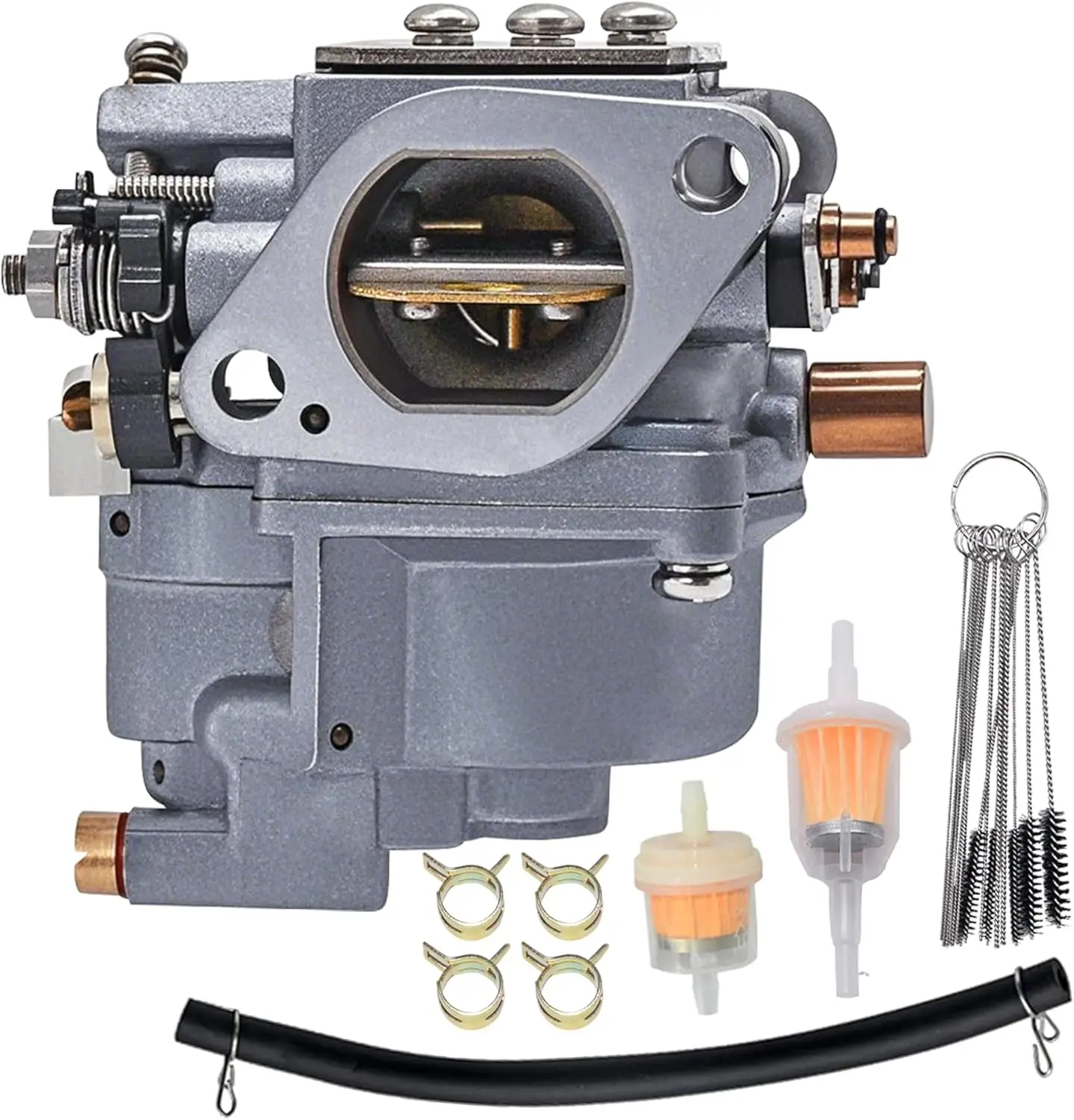 carburetor for yamaha 9.9HP 4-Stroke outboard motor 6AU-14301-40 6AU-14301-41
carburetor for yamaha 9.9HP 4-Stroke outboard motor 6AU-14301-40 6AU-14301-41