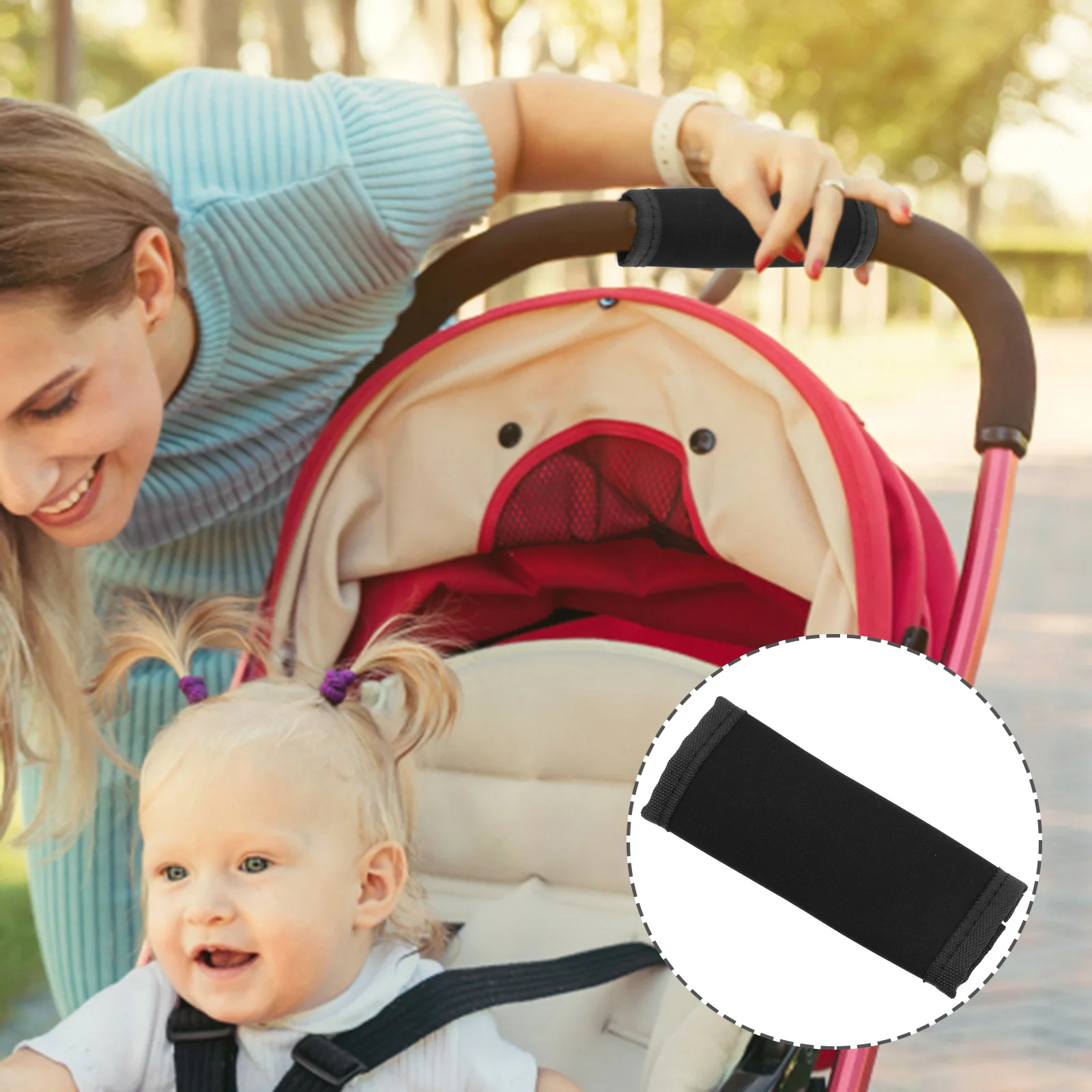 4Pcs Stroller Handle Covers Premium Breathable Heat Resistant Durable Baby Stroller Armrest Protector Accessories
4Pcs Stroller Handle Covers Premium Breathable Heat Resistant Durable Baby Stroller Armrest Protector Accessories