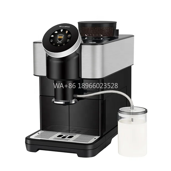 Screen Display Coffee Maker for Home H2 Full Automatic Espresso Machine with Milk Frother Round Touch
Screen Display Coffee Maker for Home H2 Full Automatic Espresso Machine with Milk Frother Round Touch