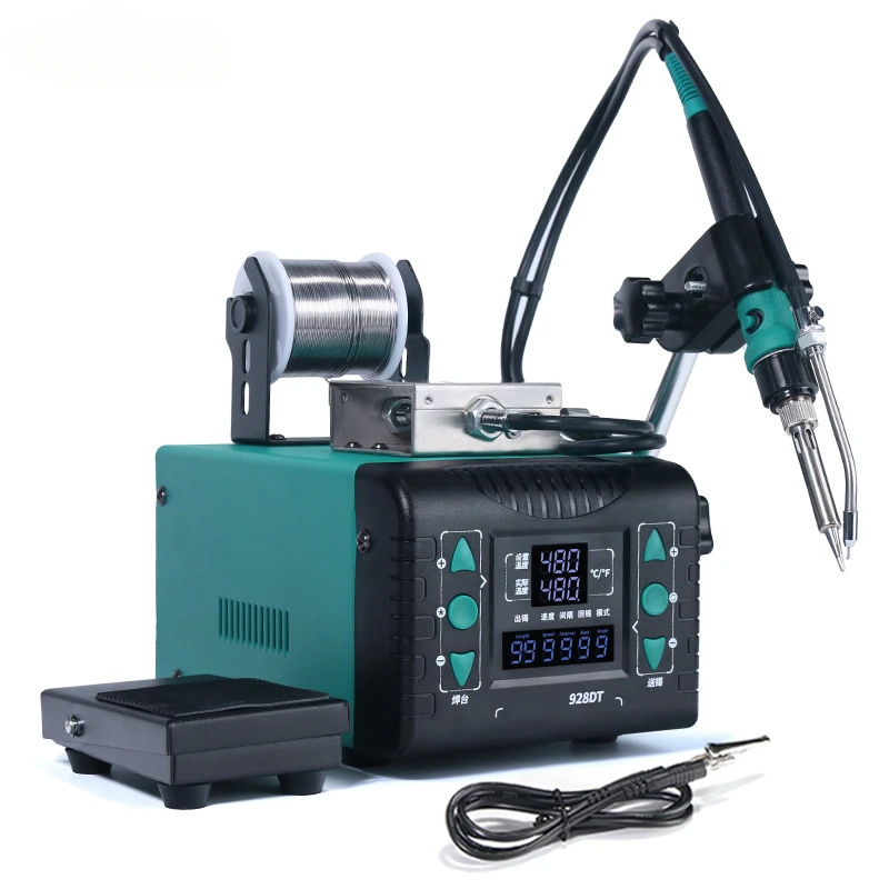 928DT High-power Soldering Machine Pedal-type Constant Temperature Soldering Station Industrial Grade Electric Soldering Iron
928DT High-power Soldering Machine Pedal-type Constant Temperature Soldering Station Industrial Grade Electric Soldering Iron