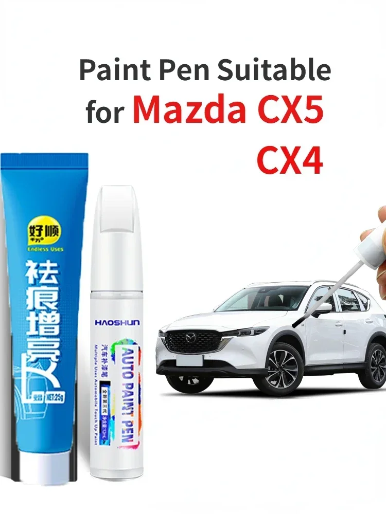 Paint Pen Suitable for Mazda CX5 Paint Fixer Pearlescent White Platinum Steel Gray Soul Red CX4 Car Supplies Accessories Origina
Paint Pen Suitable for Mazda CX5 Paint Fixer Pearlescent White Platinum Steel Gray Soul Red CX4 Car Supplies Accessories Origina