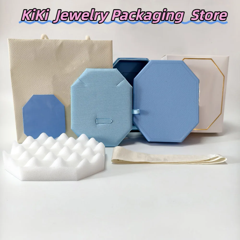 Новая модель 2026 года: Набор из 1 шт. — Модная красивая коробка для ожерелья с синей упаковкой
Новая модель 2026 года: Набор из 1 шт. — Модная красивая коробка для ожерелья с синей упаковкой