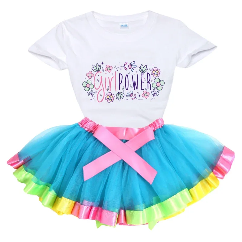 Girls Dress Sets Summer Toddler Girls Clothes Sets Costumes Kids Clothing Sport Suits Children Shirt +Tutu Dress Cute GIRL POWER
Girls Dress Sets Summer Toddler Girls Clothes Sets Costumes Kids Clothing Sport Suits Children Shirt +Tutu Dress Cute GIRL POWER